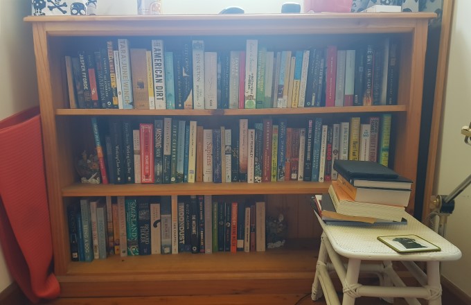 What I'm Reading - TBR Bookcase